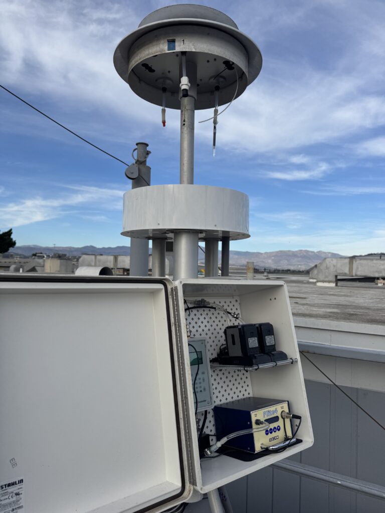 Air monitoring station